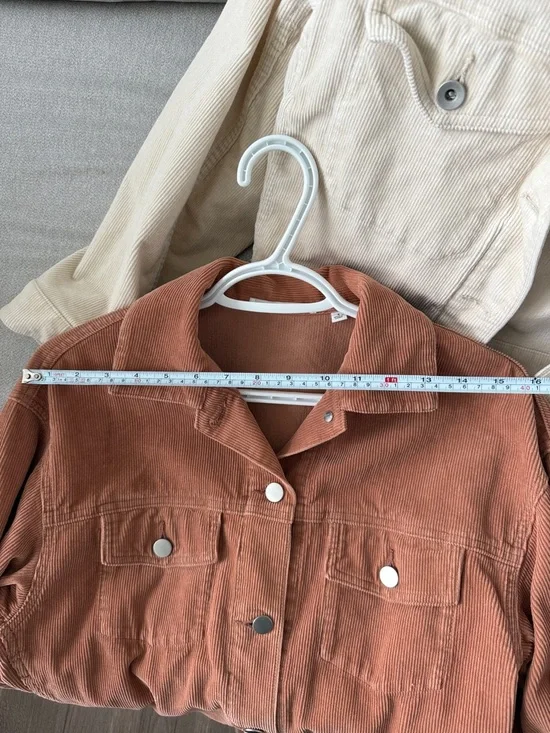 Uniqlo Corduroy Jacket in Rust - Picture 7 of 7